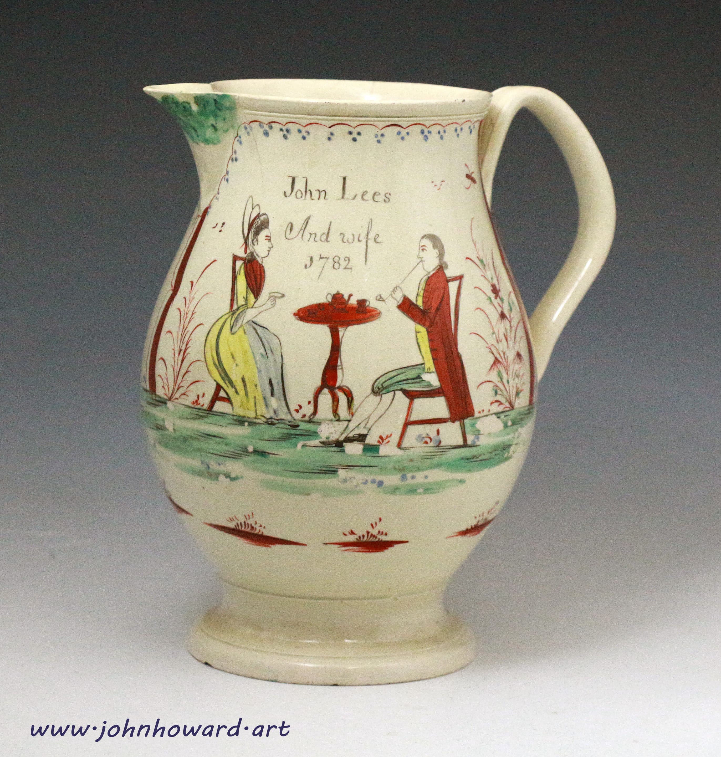 creamware pottery