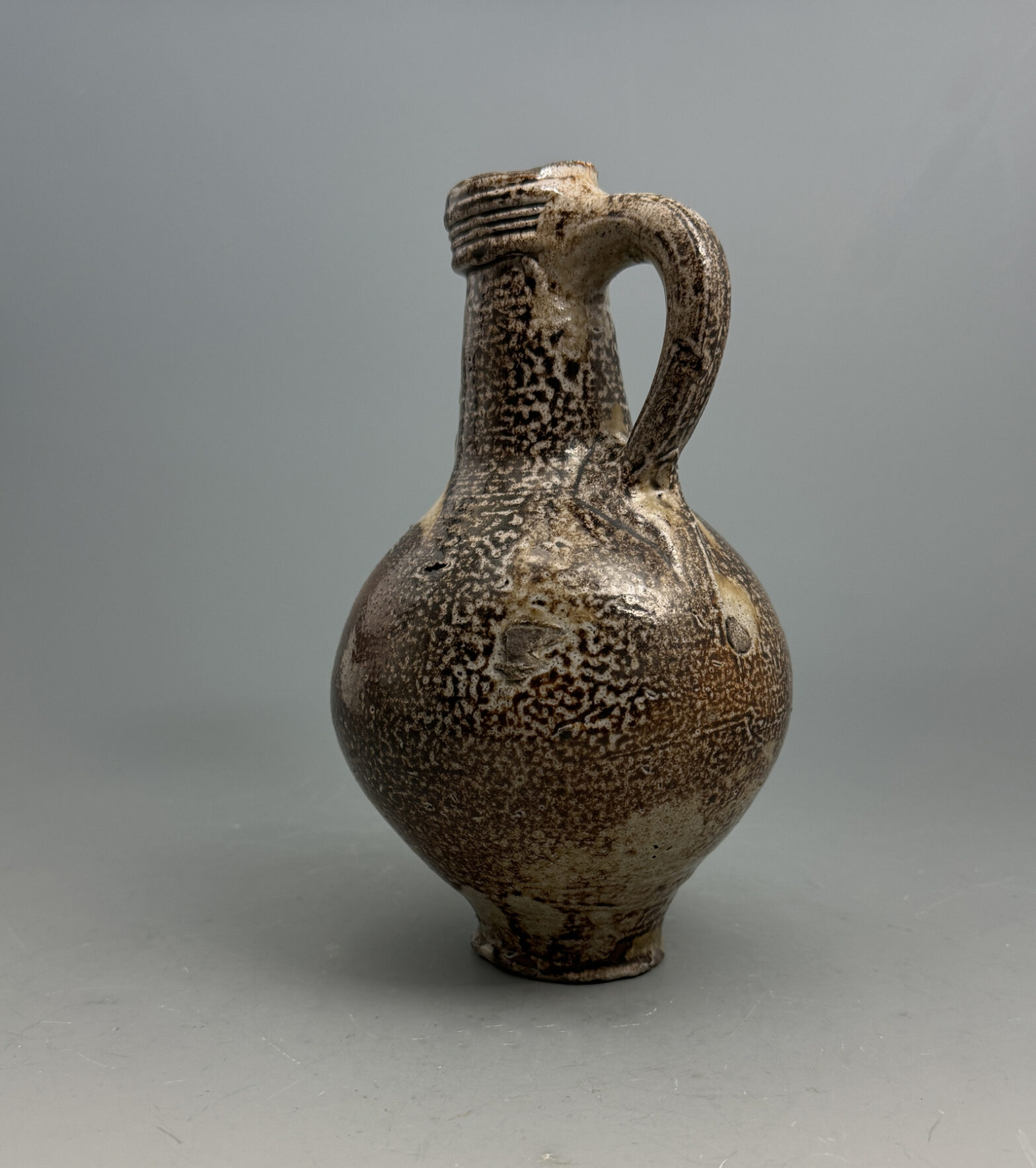 17th century stoneware saltglaze Bellarmine or Bartmann - John Howard