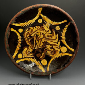 slipware earthenware english 18th century