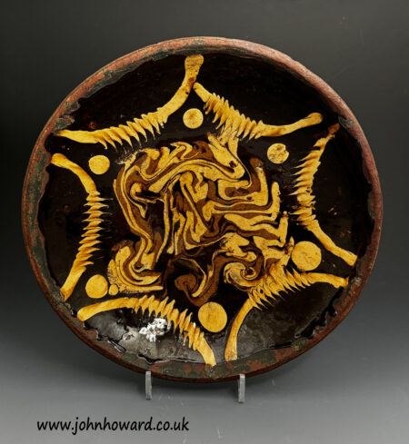 slipware earthenware english 18th century